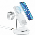 Forever wireless power bank MATB-300 10000 mAh 3in1 white