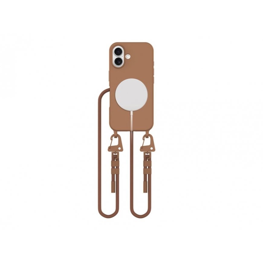 TECH-PROTECT MAGNECKLACE MAGSAFE IPHONE 16 CHOCOLATE BROWN