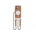 TECH-PROTECT MAGNECKLACE MAGSAFE IPHONE 16 CHOCOLATE BROWN TECH-PROTECT MAGNECKLACE MAGSAFE IPHONE 16 CHOCOLATE BROWN