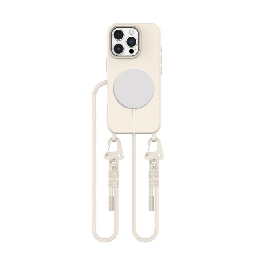 TECH-PROTECT MAGNECKLACE MAGSAFE IPHONE 16 PRO MAX LATTE – 2