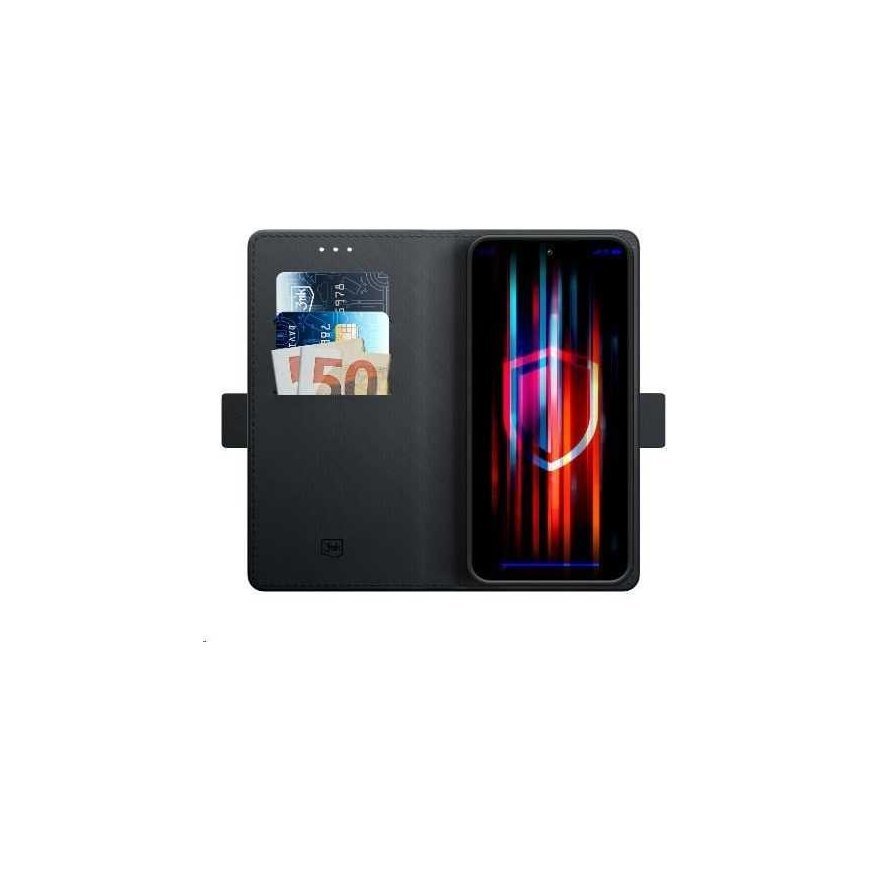 Case 3MK Wallet Case Sam A14 4G black/black – 2
