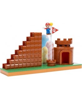 Jakks Pacific Super Mario 2.5 Inch Playset Level End