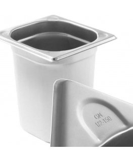 Pojemnik GN 1/6 steel Kitchen Line height 100 mm - Hendi 806630