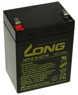 Avacom LONG 12V 2,9AH švino-rūgšties akumuliatorius F1 (WP2,9-12TR)