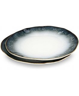 Fissman Plate set GALACTICA 26 cm x 2 pcs. (porcelain)