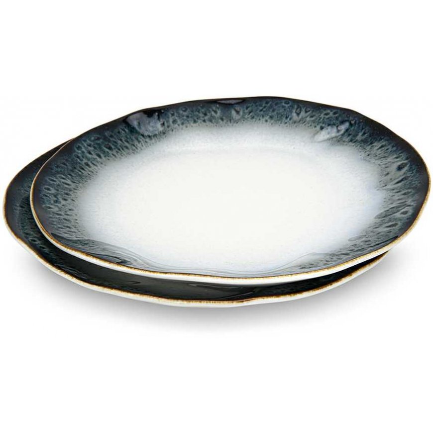 Fissman Plate set GALACTICA 26 cm x 2 pcs. (porcelain)