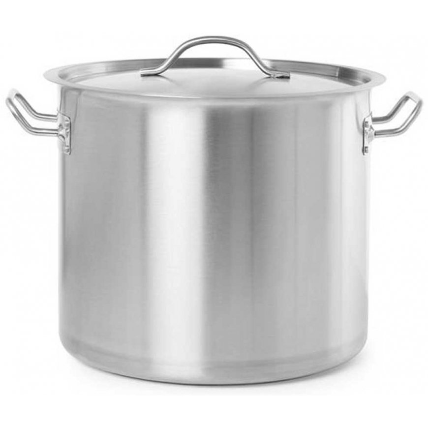 Puodas Budget Line su dangteliu 25 l śr. 345 x 350 h - Hendi 834206 – 2