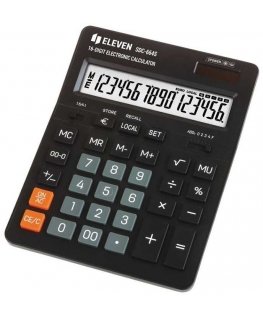 Calculator ELEVEN SDC-664S, 16-digit display