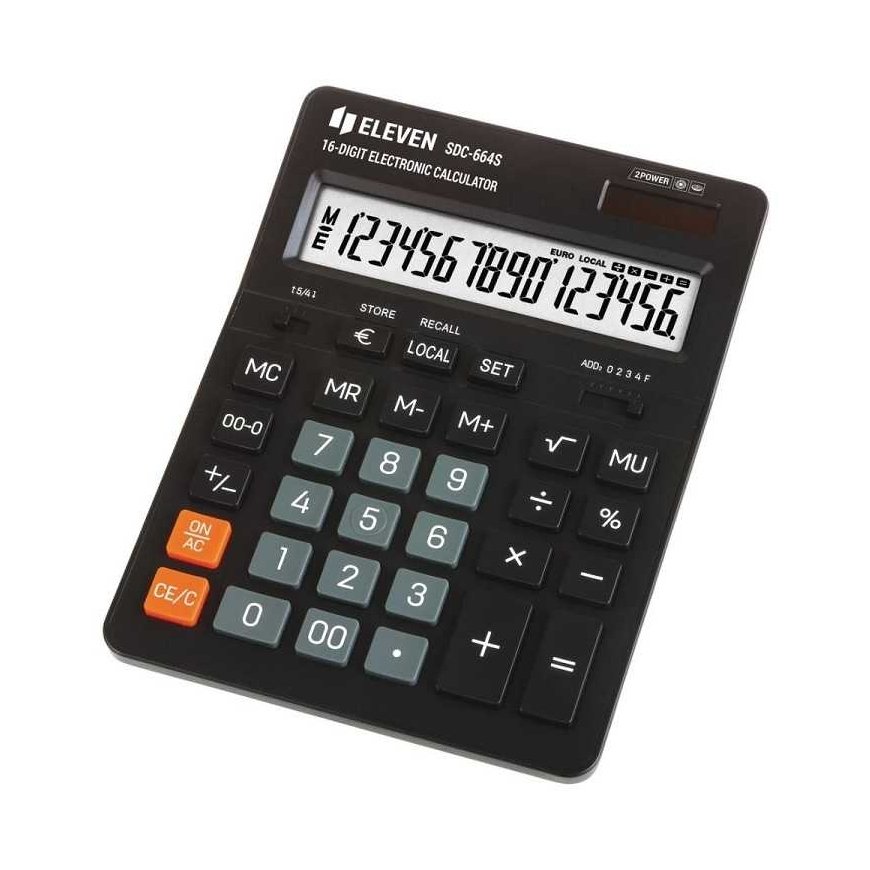 Nenurodyta Calculator ELEVEN SDC-664S, 16-digit display