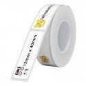 Thermal labels Niimbot stickers 12x40 mm, 160 pcs Thermal labels Niimbot stickers 12x40 mm, 160 pcs