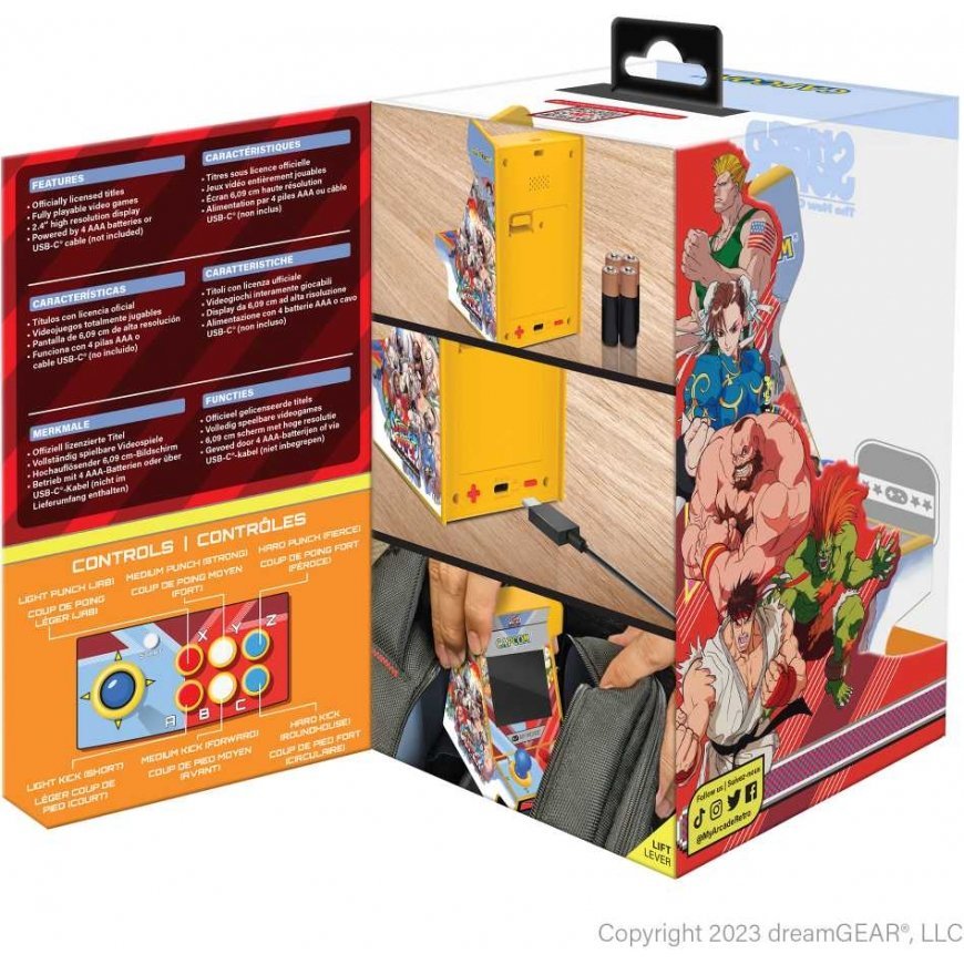 Dreamgear MY ARCADE Nano Player "Super Street Fighter II" portable game console
