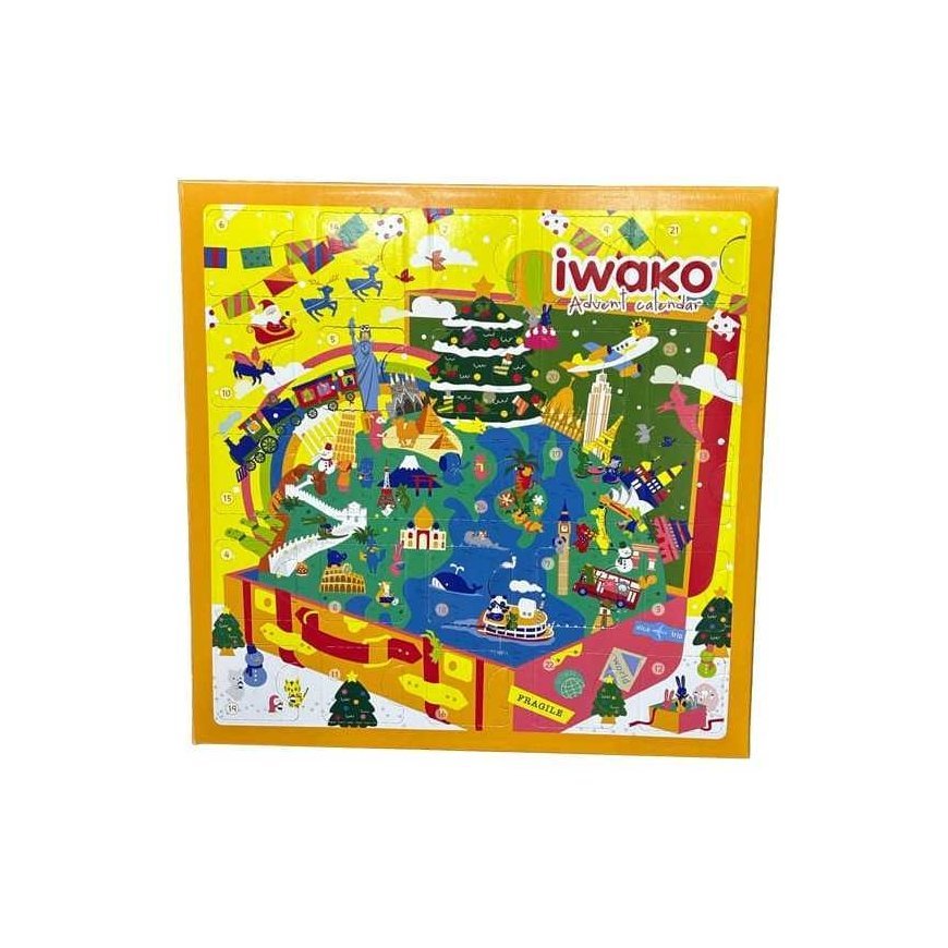 IWAKO erasers - puzzle set "