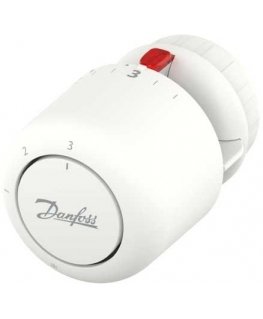Thermostatic head Danfoss Aero, 7°C-22°C, RA, with anti-theft protection