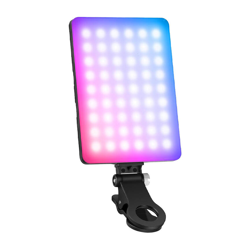 Neewer VL67C RGB LED 5W asmenukės šviestuvas – 2