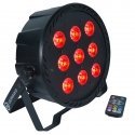 LIGHT4ME LED PAR 9X10W MKII RGBW IR Remote Control LIGHT4ME LED PAR 9X10W MKII RGBW IR Remote Control