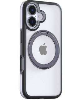 Torras Ostand R Fusion Case for iPhone 16 (Black)