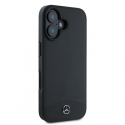 Case Mercedes MEHMP16S23RBARK iPhone 16 6.1" black/black hardcase Textured And Plain Leather MagSafe Case Mercedes MEHMP16S23RBARK iPhone 16 6.1" black/black hardcase Textured And Plain Leather MagSafe