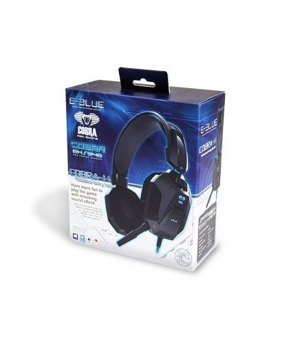 E-Blue Cobra H EHS948 Pro Gaming Headset with Microphone / 3.5mm / 2.3m Cable / Black – 3