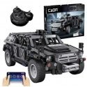 Klocki Konstrukcyjne CaDA Samochód Terenowy Zdalnie Sterowane Auto juoda autko RC Fierce Warrior SUV 561 dalys Dual Mode