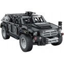 Klocki Konstrukcyjne CaDA Samochód Terenowy Zdalnie Sterowane Auto juoda autko RC Fierce Warrior SUV 561 dalys Dual Mode