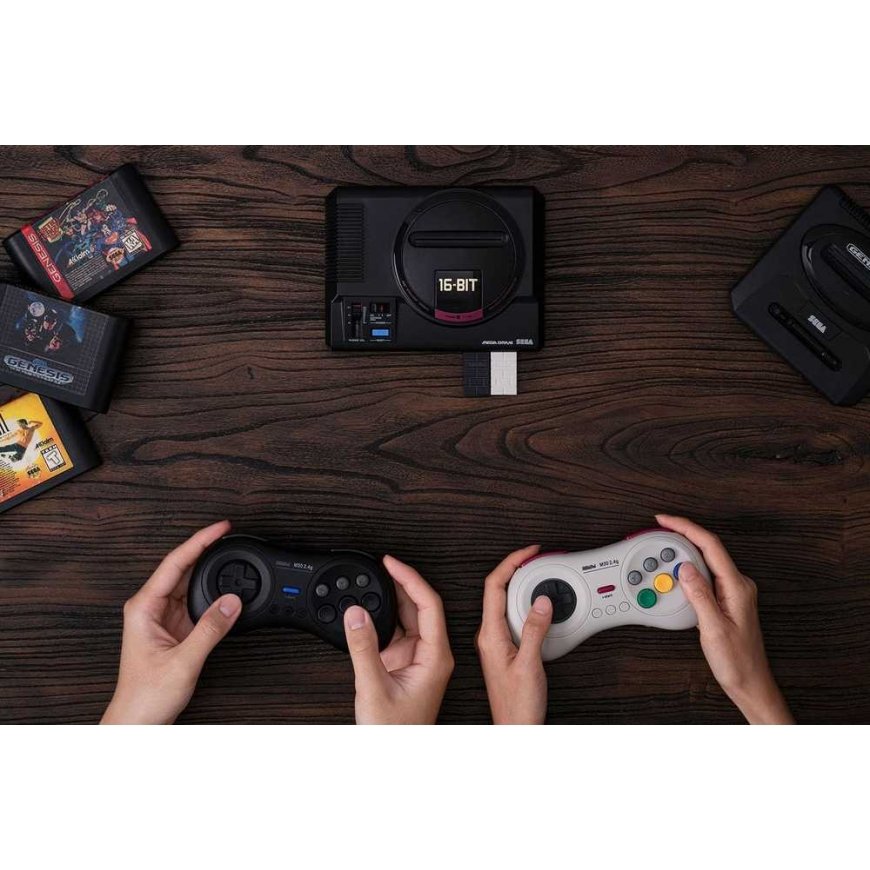 8BitDo M30 2.4G Wireless Controller (White) – 5
