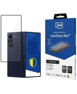 3MK HardGlass Max Sam Z Fold 6 (priekyje) juoda/juodas, Fullscreen Glass