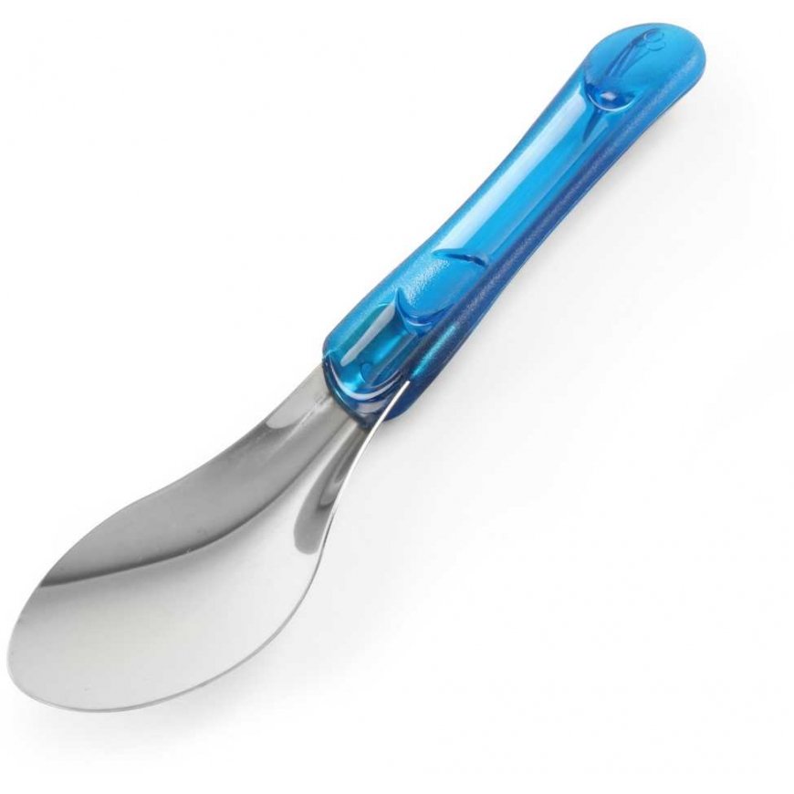 Szpatuła do lodów steel with holder with tritan blue - Hendi 755808
