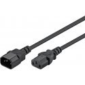 Goobay 50081 virtajohto musta 2 m IEC C14 IEC C13 Goobay 50081 virtajohto musta 2 m IEC C14 IEC C13