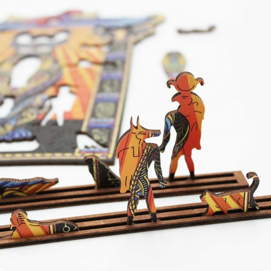 Fantasy Puzzles Bastet Dėlionė Iš Medžio M Dydis (150 detalių) – 3