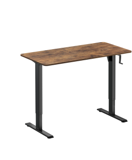 Spacetronik Rankiniu būdu reguliuojamas rašomasis stalas Moris 110BR 120x60 cm