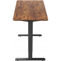 Spacetronik Rankiniu būdu reguliuojamas rašomasis stalas Moris 110BR 120x60 cm Spacetronik Rankiniu būdu reguliuojamas rašomasis stalas Moris 110BR 120x60 cm