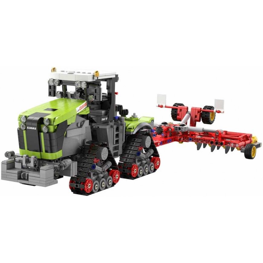 Klocki konstrukcyjne CaDA Duży Ciągnik rolniczy CLAAS XERION 5000 TRAC TS Chassis 1336 parts – 3