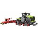 Klocki konstrukcyjne CaDA Duży Ciągnik rolniczy CLAAS XERION 5000 TRAC TS Chassis 1336 parts