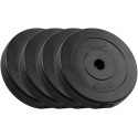 Set of bituminous weights 4x5kg, hole 31mm, classic plate, REBEL ACTIVE Set of bituminous weights 4x5kg, hole 31mm, classic plate, REBEL ACTIVE