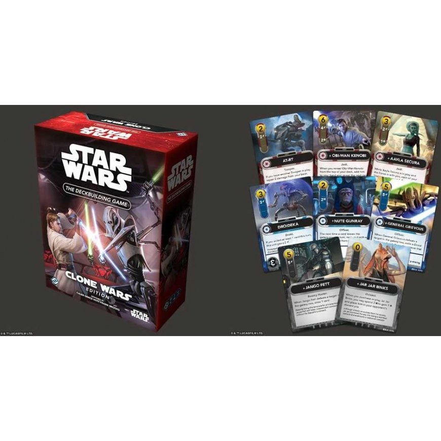Fantasy Flight Games Star Wars: The Deckbuilding Game – Clone Wars Edition – 3