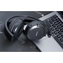 BT210 Bluetooth headphones STREETZ, with microphone, foldable, black / BT210-BLK / 6612085
