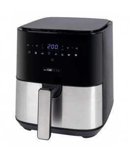 Clatronic FR 3782 H Üksik 5 l Eraldiseisev 1450 W Kuumaõhu fritüür Must, Roostevaba teras