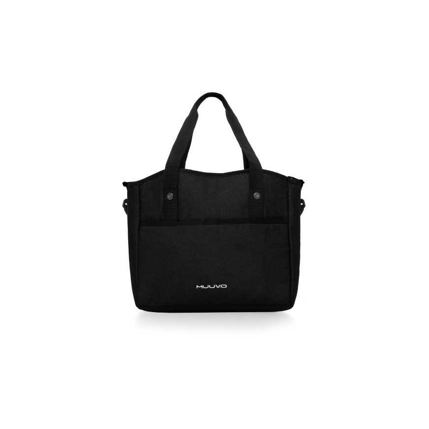 MUUVO Quick 4.0 universalus vežimėlis Classic Juodas 2in1 SET – 4