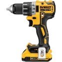 DeWALT DCD791D2-QW porakone Avaimeton 1,5 kg musta, Keltainen DeWALT DCD791D2-QW porakone Avaimeton 1,5 kg musta, Keltainen