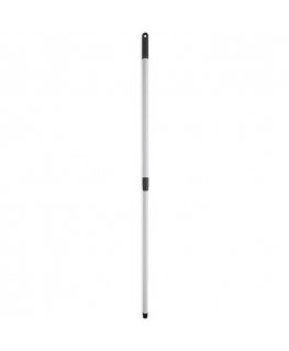 Telescopic brush handle 80-140cm light grey