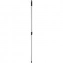 Telescopic brush handle 80-140cm light grey Telescopic brush handle 80-140cm light grey