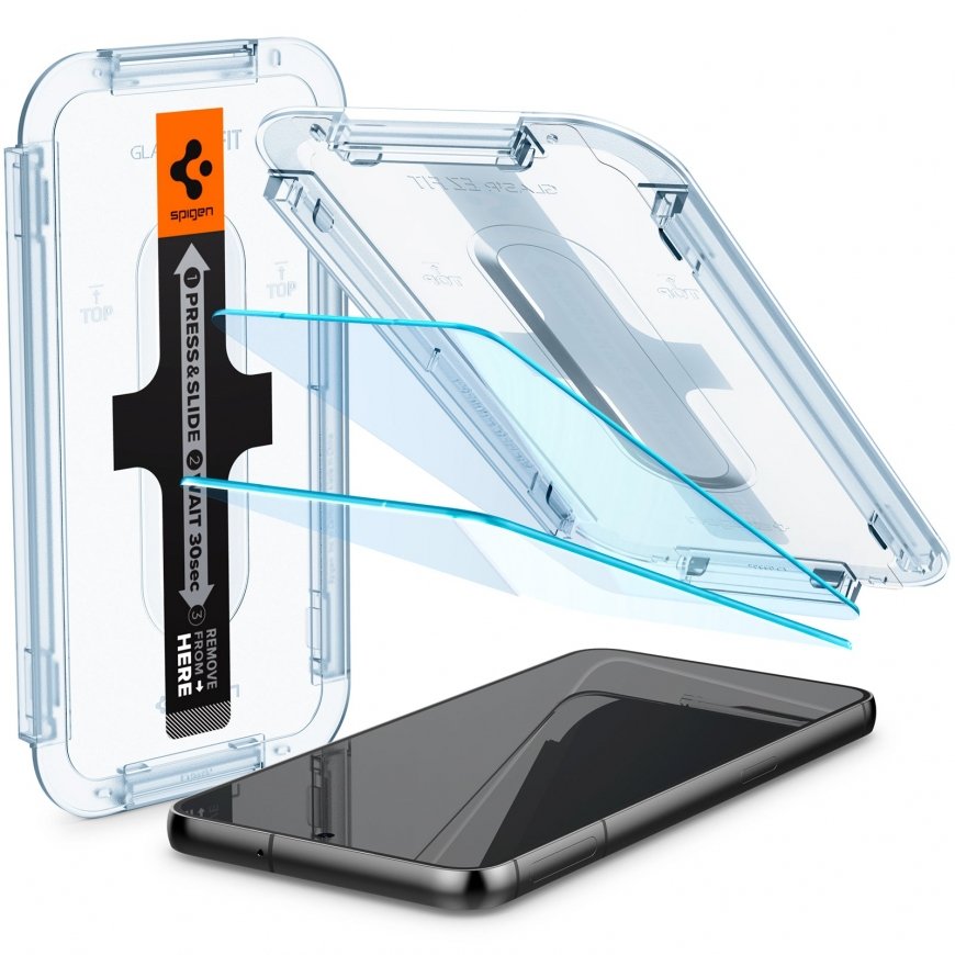 Spigen AGL05958 mobile phone screen/back protector Clear screen protector Samsung 1 pc(s)