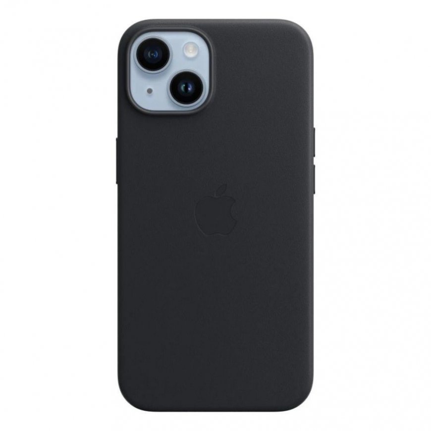 - MPP43FE/A Apple Leather Magsafe Cover for iPhone 14 Midnight