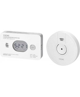 Orno Battery powered smoke and carbon monoxide detector set