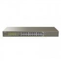 Tenda TEG1124P-24-250W verkkokytkin Hallitsematon Gigabit Ethernet (10/100/1000) Power over Ethernet Tenda TEG1124P-24-250W verkkokytkin Hallitsematon Gigabit Ethernet (10/100/1000) Power over Ethernet