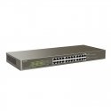 Tenda TEG1124P-24-250W сетевой коммутатор Неуправляемый Gigabit Ethernet (10/100/1000) Питание по Et Tenda TEG1124P-24-250W сетевой коммутатор Неуправляемый Gigabit Ethernet (10/100/1000) Питание по Et