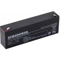 Akumuliatorius AGM EUROPOWER EP serija 12V 2.3Ah (tarnavimo laikas 6-9 metai)