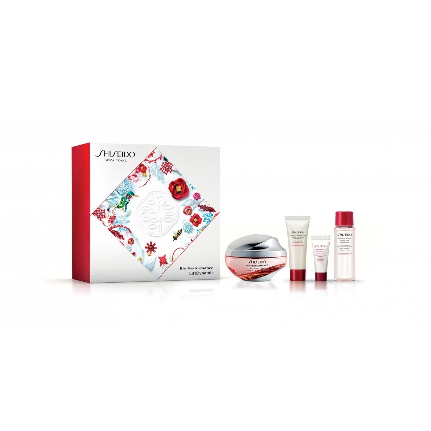 Shiseido SET BIO-PERFORMANCE Liftdynamic Kremas 50mlClarifiying valomosios putos 15mlMinkštiklis 30mlUltimune Power infuzinis ko – 3