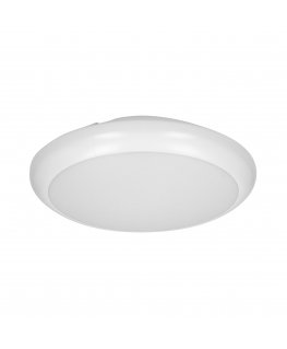 Orno LAPIS LED 12W, ceiling light with microwave motion sensor, 800lm, IP65, 4000K, IK10, opal polycarbonate, white