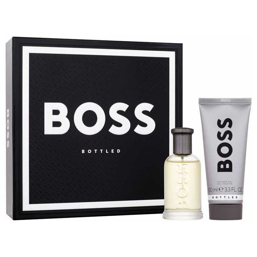 HUGO BOSS Boss Bottled EDT eau de toilette set for men, 50 ml